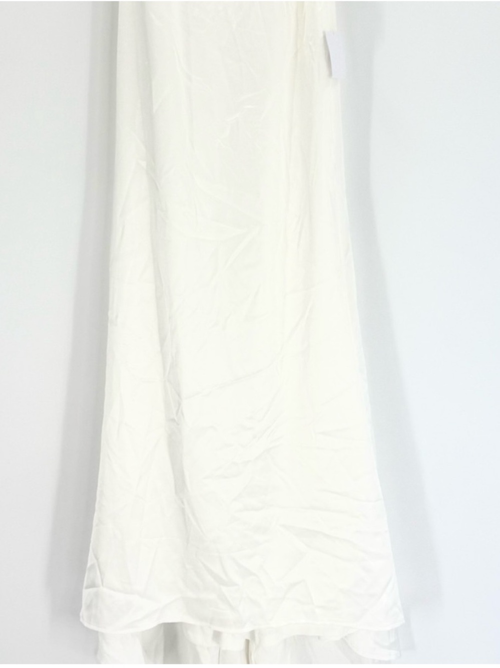 Lulus Lovely Endearment White Satin Sleeveless Backless Maxi Dress, Size M, NWT - Picture 9 of 14